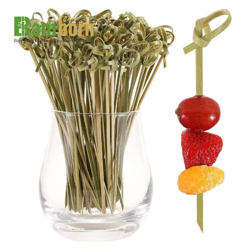 Espetos de Nó de Bambu