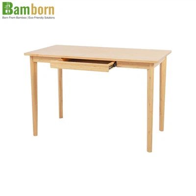 Mesa simples de bambu